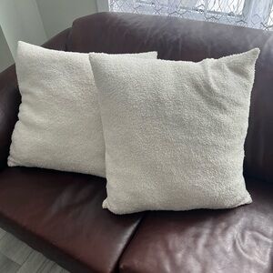 Elegant Cream Accent Pillows